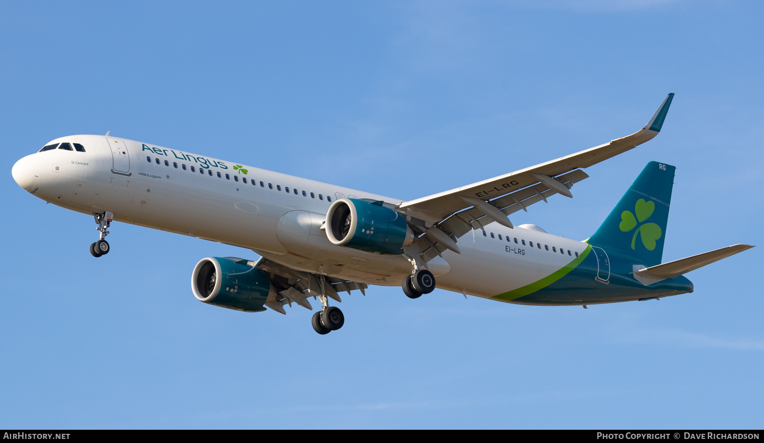 Aircraft Photo of EI-LRG | Airbus A321-253NX | Aer Lingus | AirHistory.net #500828