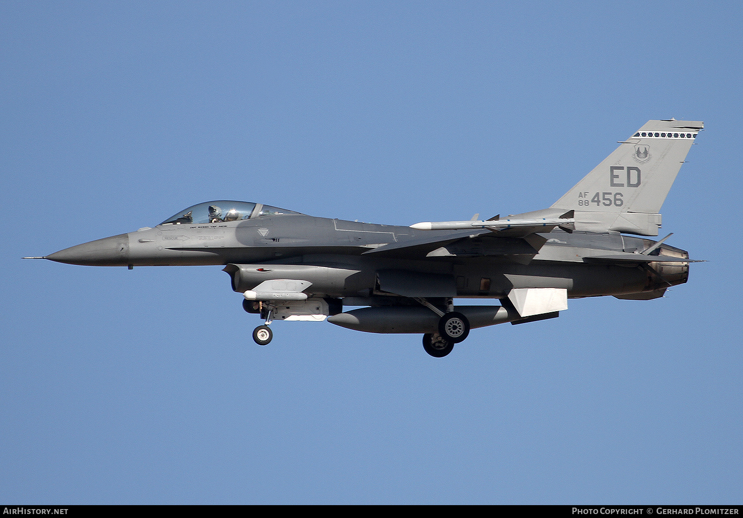 Aircraft Photo of 88-0456 / AF88-456 | General Dynamics F-16CM Fighting Falcon | USA - Air Force | AirHistory.net #500830