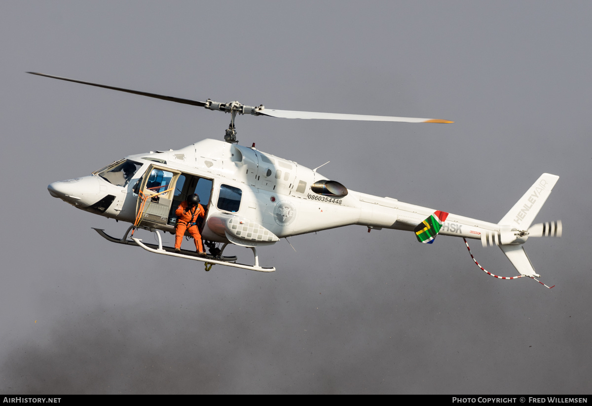 Aircraft Photo of ZS-HSK | Bell 222UT | Henley Air | AirHistory.net #500831