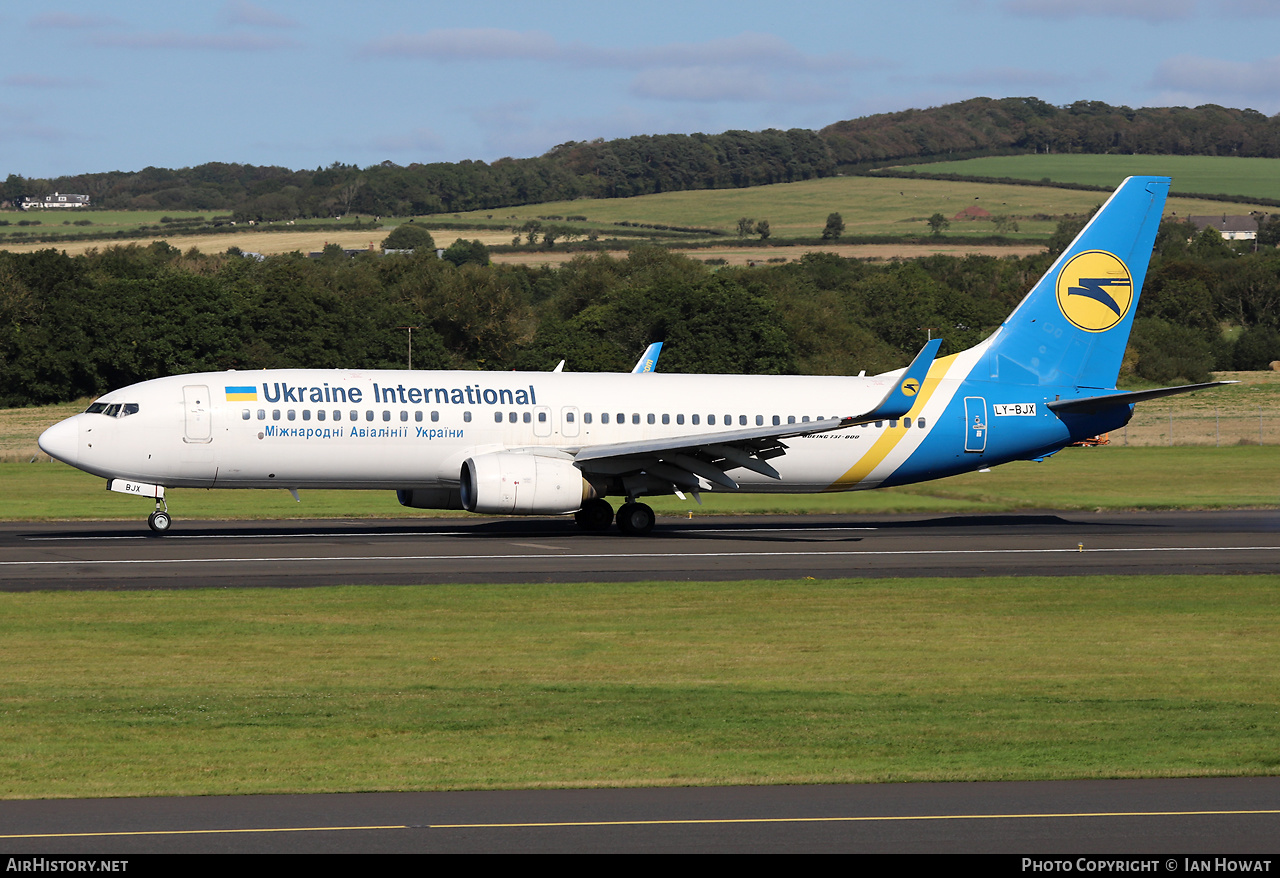 Aircraft Photo of LY-BJX | Boeing 737-8Q8 | Ukraine International Airlines | AirHistory.net #500843