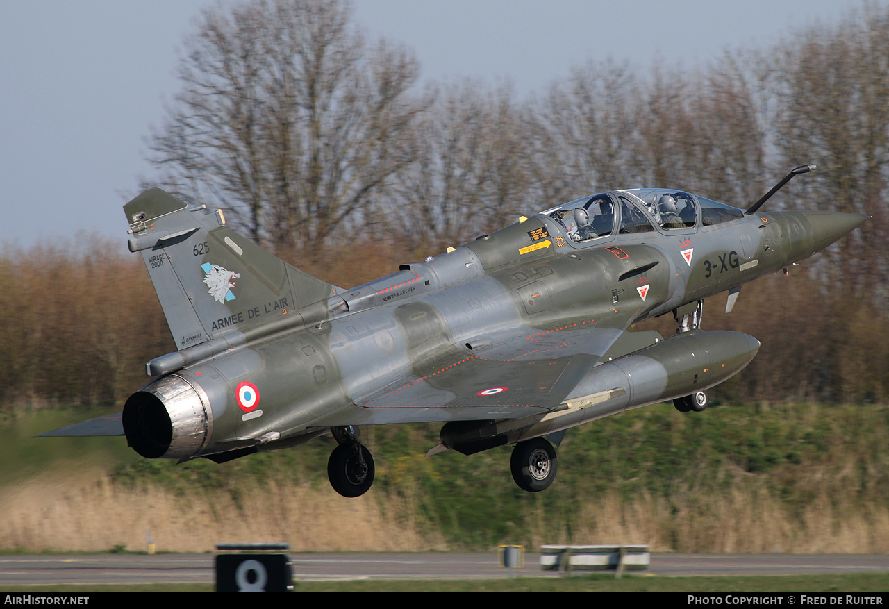 Aircraft Photo of 625 | Dassault Mirage 2000D | France - Air Force | AirHistory.net #500877