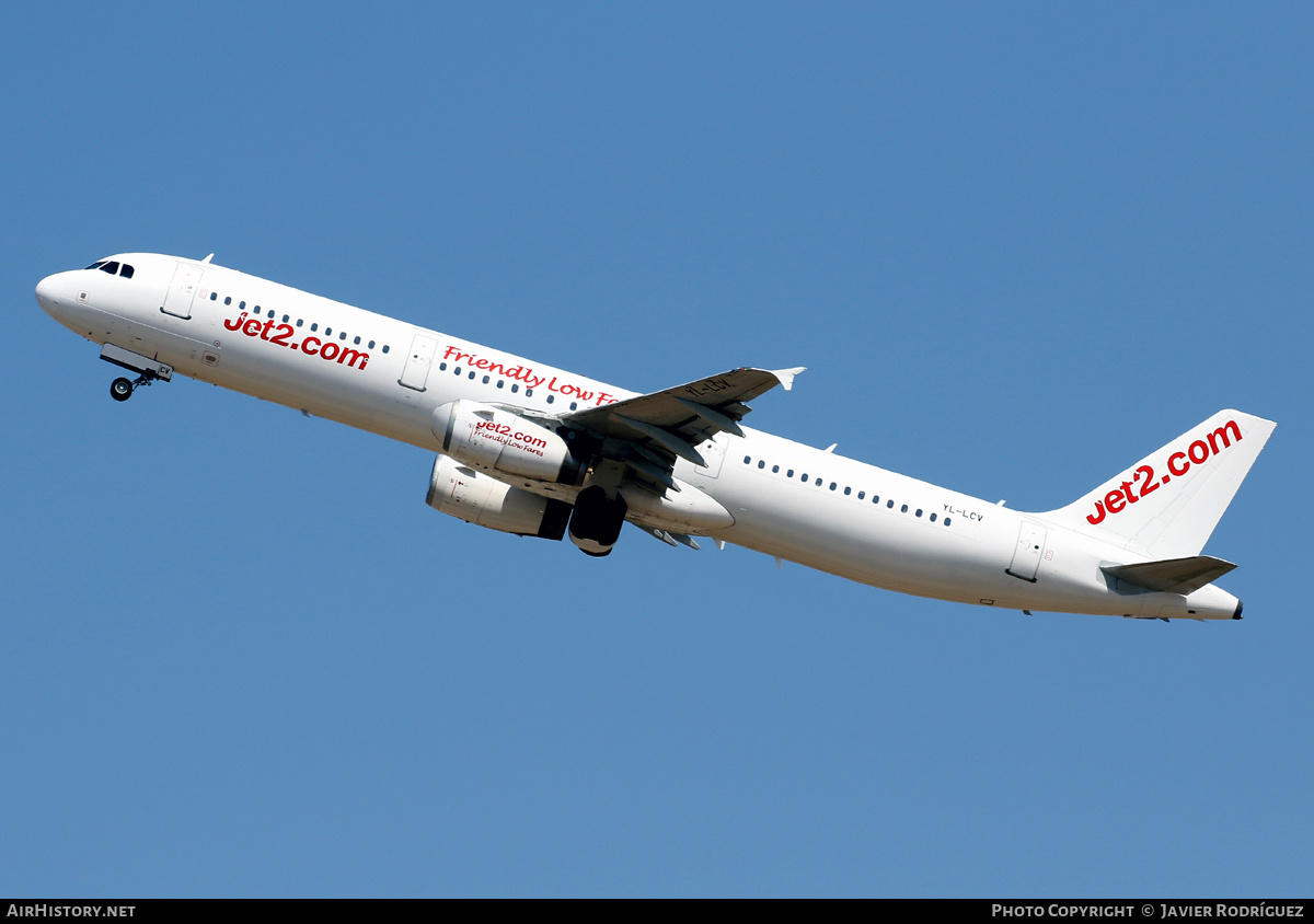 Aircraft Photo of YL-LCV | Airbus A321-231 | Jet2 | AirHistory.net #500891