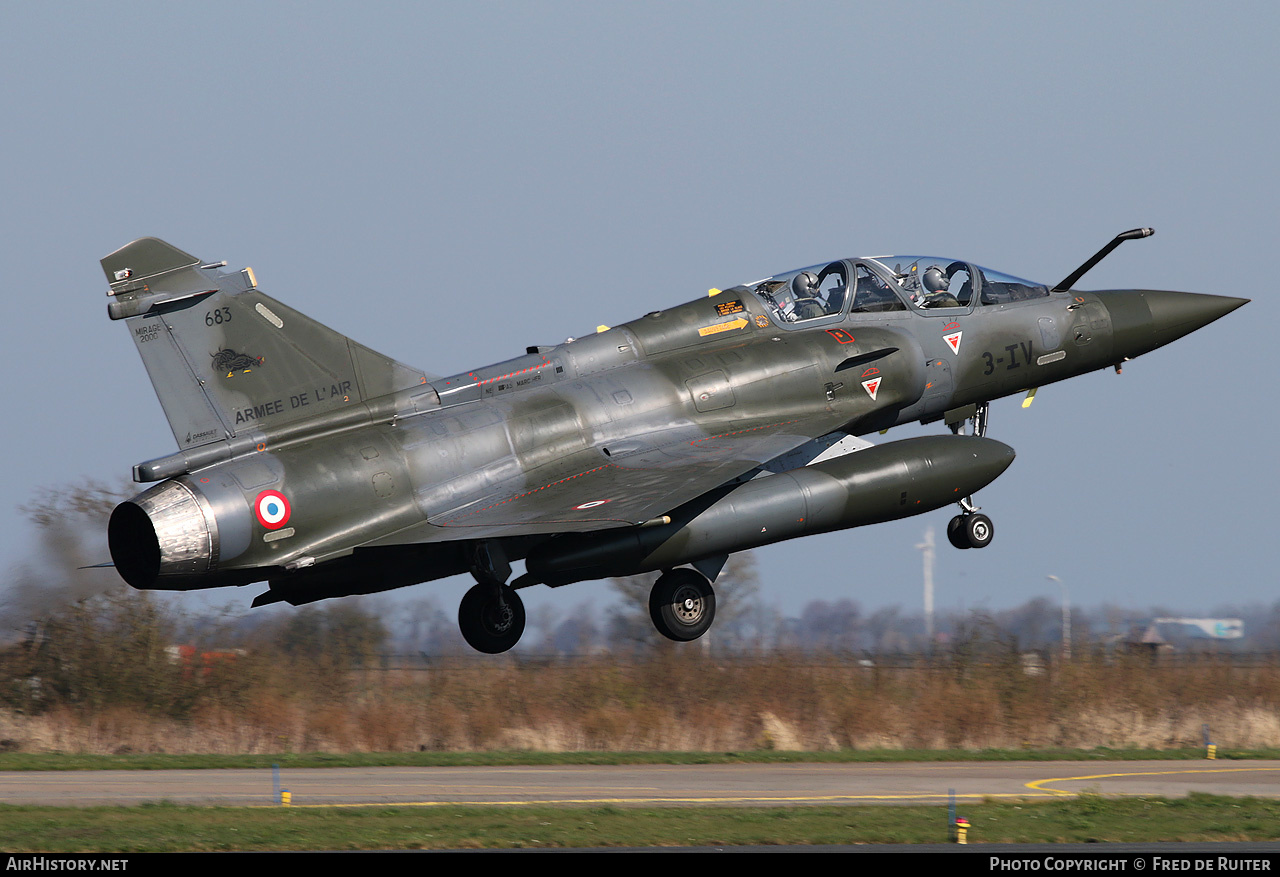 Aircraft Photo of 683 | Dassault Mirage 2000D | France - Air Force | AirHistory.net #500898