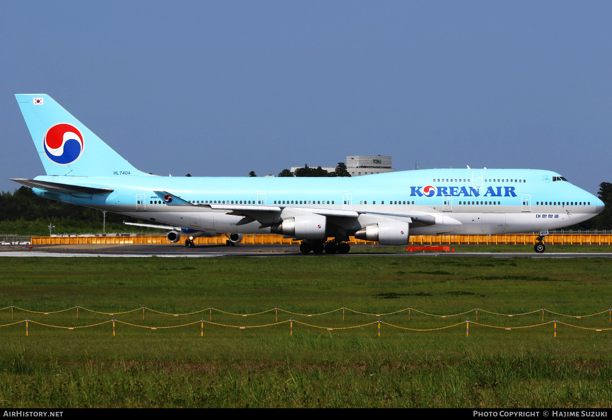 Aircraft Photo of HL7404 | Boeing 747-4B5 | Korean Air | AirHistory.net #500915