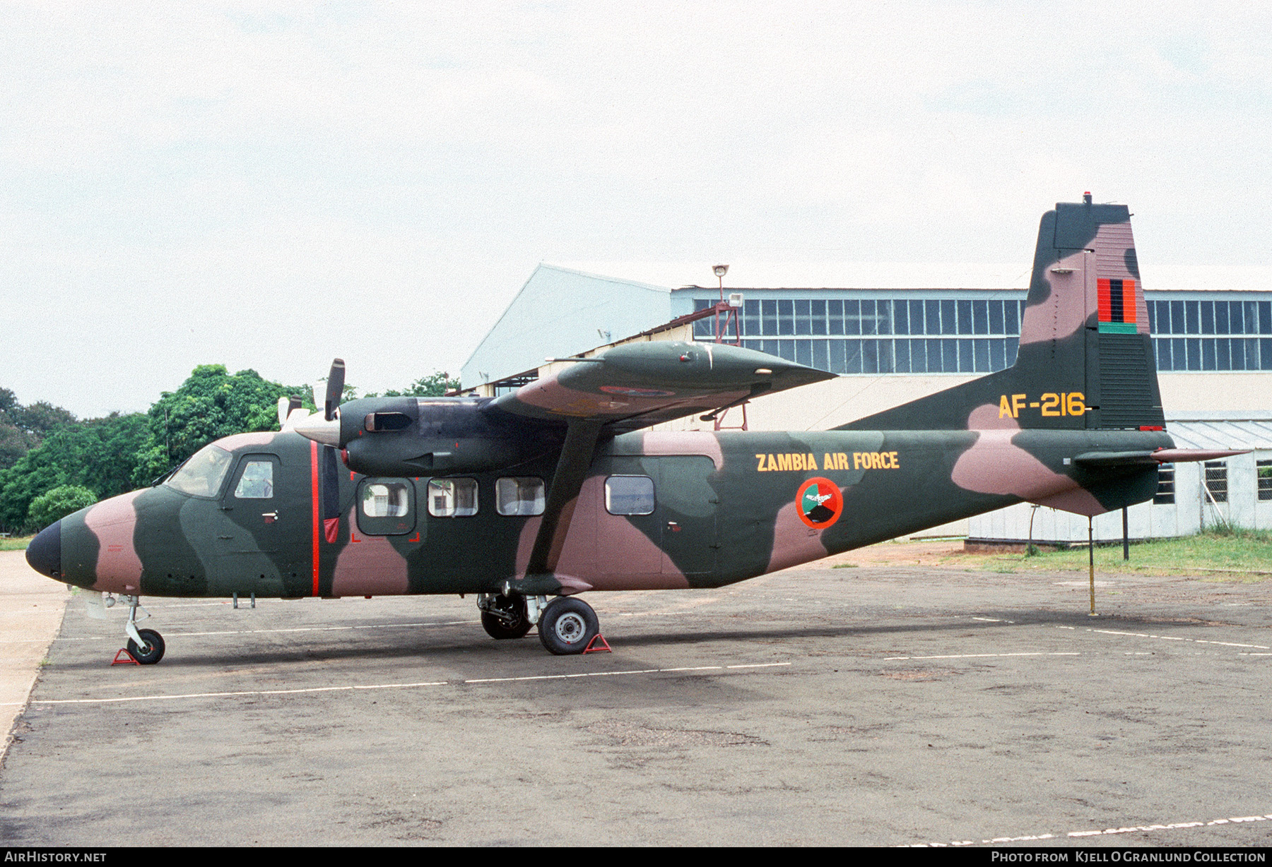 Aircraft Photo of AF-216 | Harbin Y12-II | Zambia - Air Force | AirHistory.net #500919
