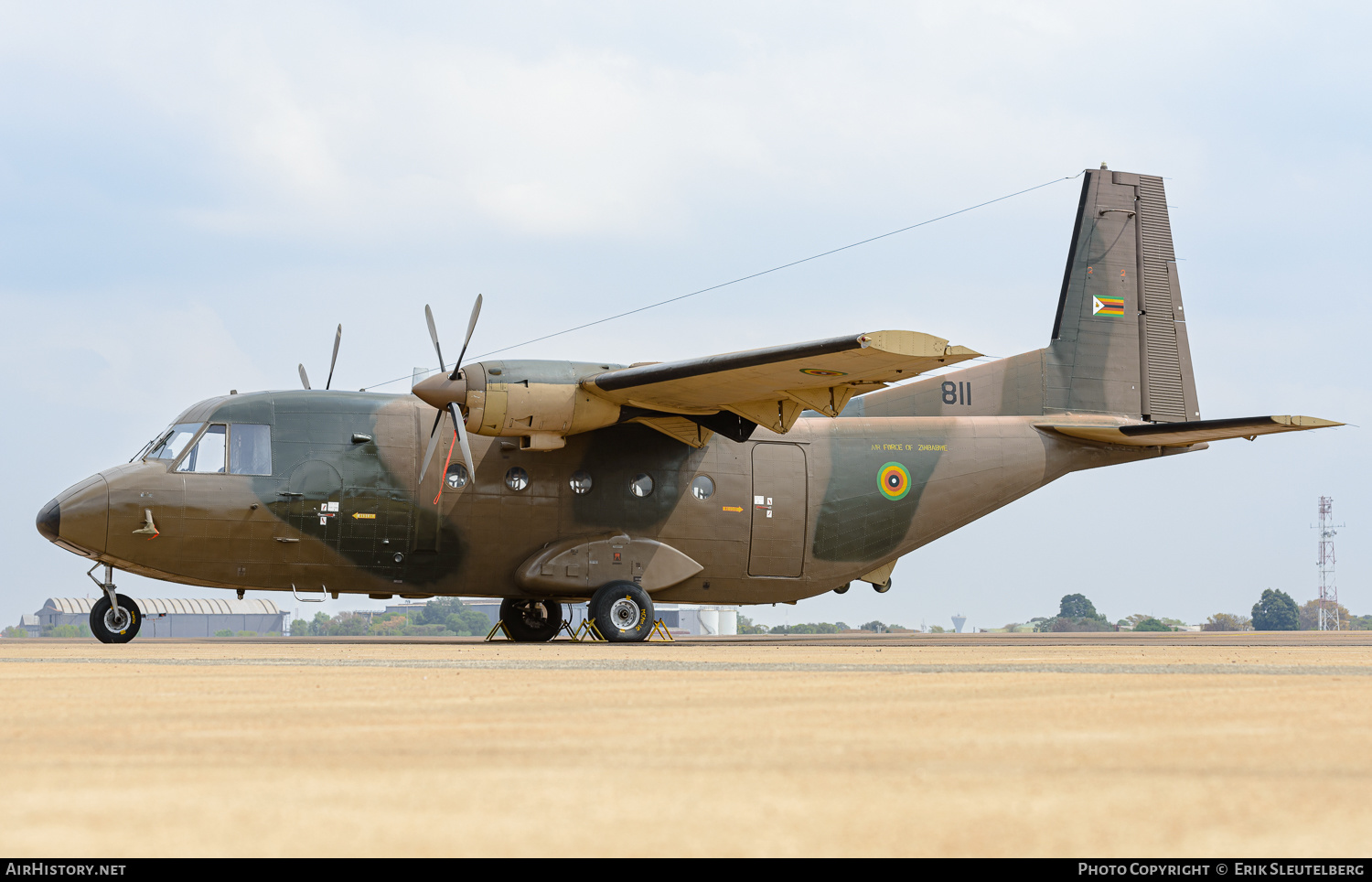 Aircraft Photo of 811 | CASA C-212-200 Aviocar | Zimbabwe - Air Force | AirHistory.net #500926