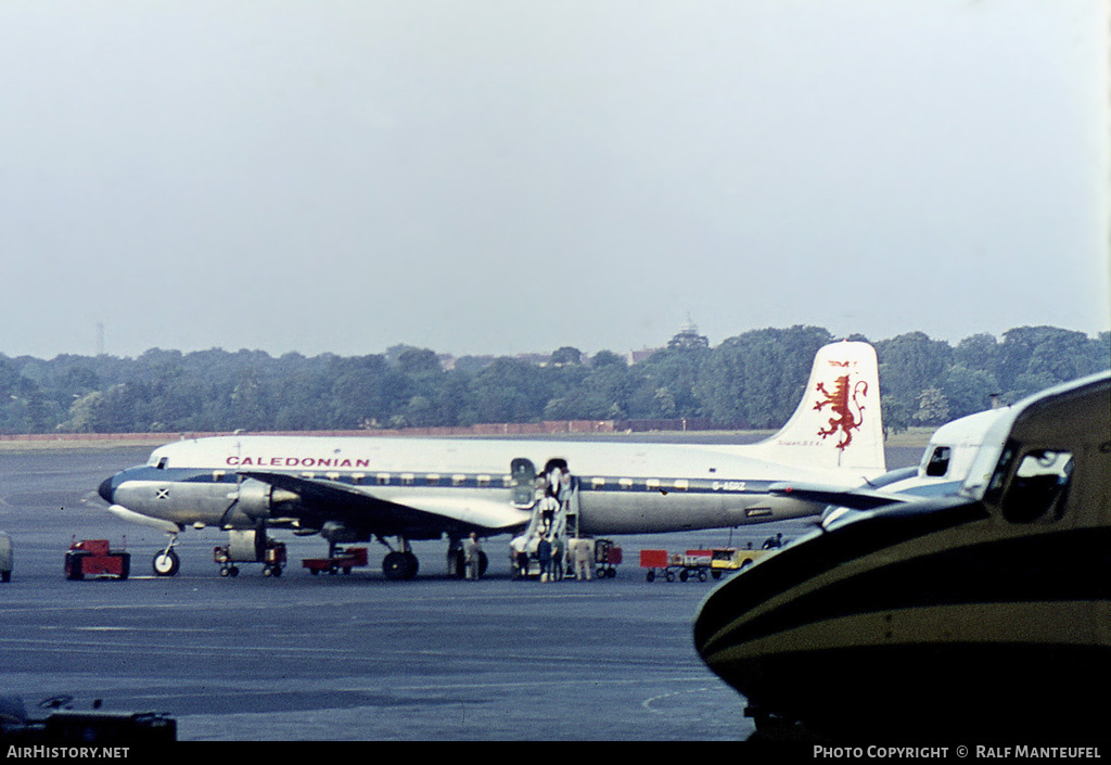 Aircraft Photo of G-ASRZ | Douglas DC-6B | Caledonian Airways | AirHistory.net #500930