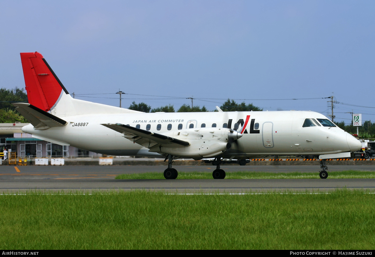 Aircraft Photo of JA8887 | Saab 340B | Japan Air Commuter - JAC | AirHistory.net #500938