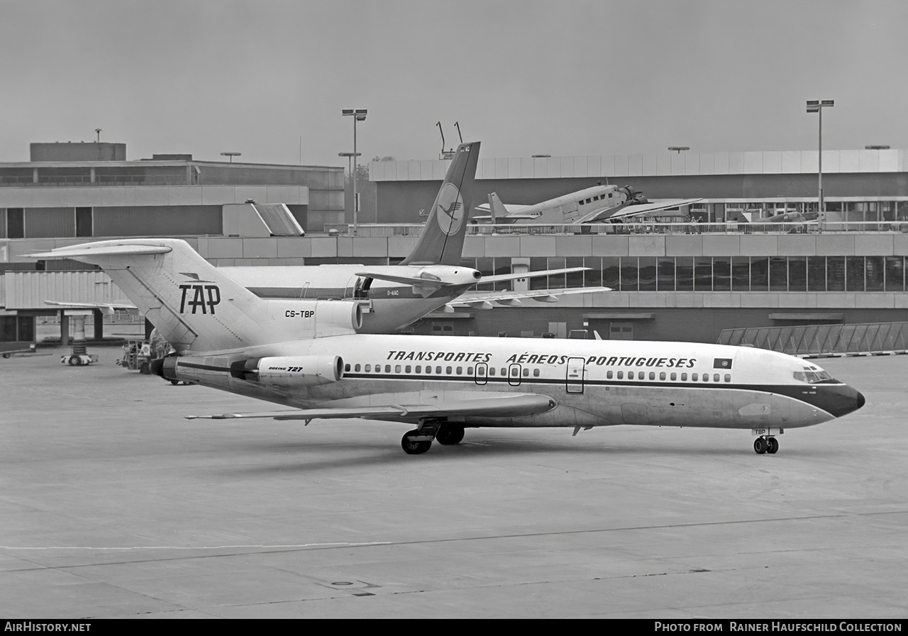 Aircraft Photo of CS-TBP | Boeing 727-82 | TAP - Transportes Aéreos Portugueses | AirHistory.net #500957