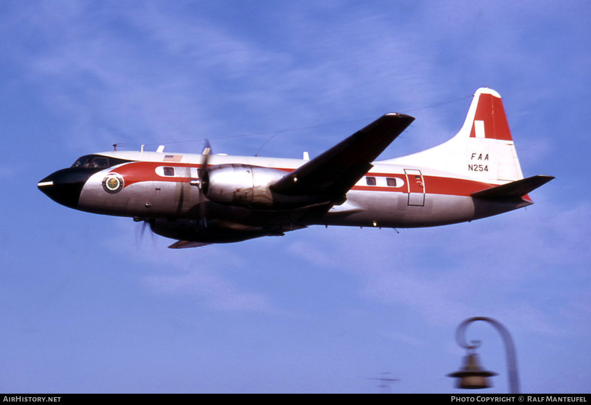 Aircraft Photo of N254 | Convair ET-29C | FAA - Federal Aviation Administration | AirHistory.net #500961