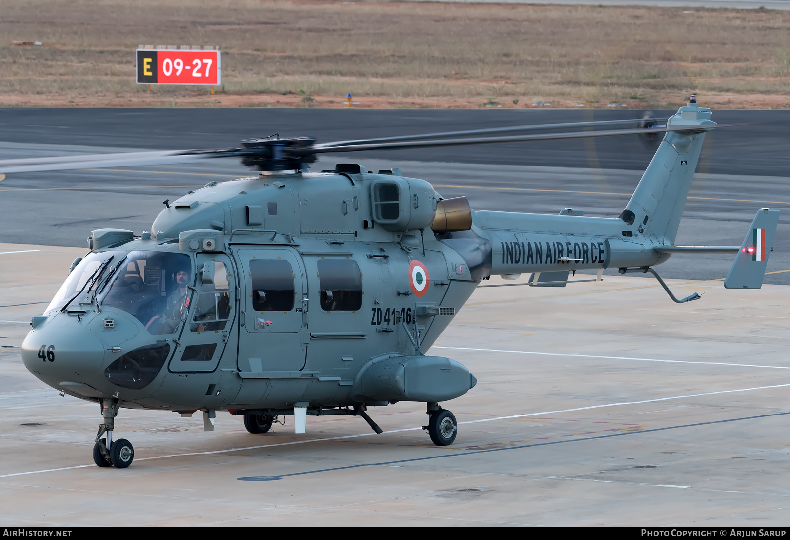 Aircraft Photo of ZD4146 | Hindustan ALH Dhruv Mk.III | India - Air Force | AirHistory.net #500981