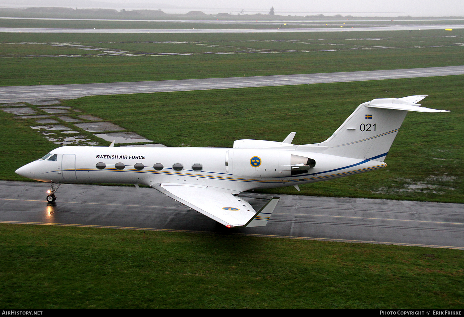 Aircraft Photo of 102001 / 021 | Gulfstream Aerospace G-IV Gulfstream IV | Sweden - Air Force | AirHistory.net #500982