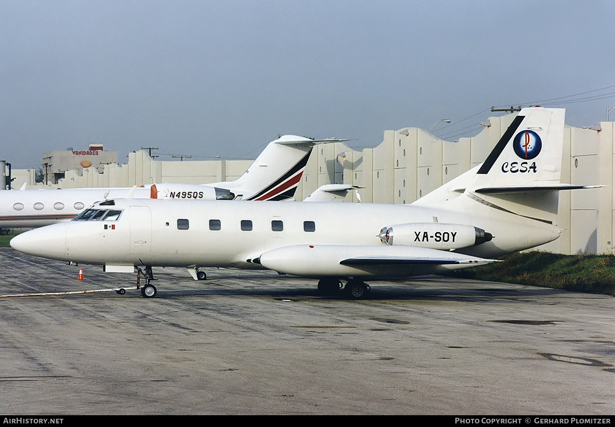 Aircraft Photo of XA-SOY | Lockheed L-1329 JetStar 8 | CESA - Compañía Ejecutiva | AirHistory.net #500988