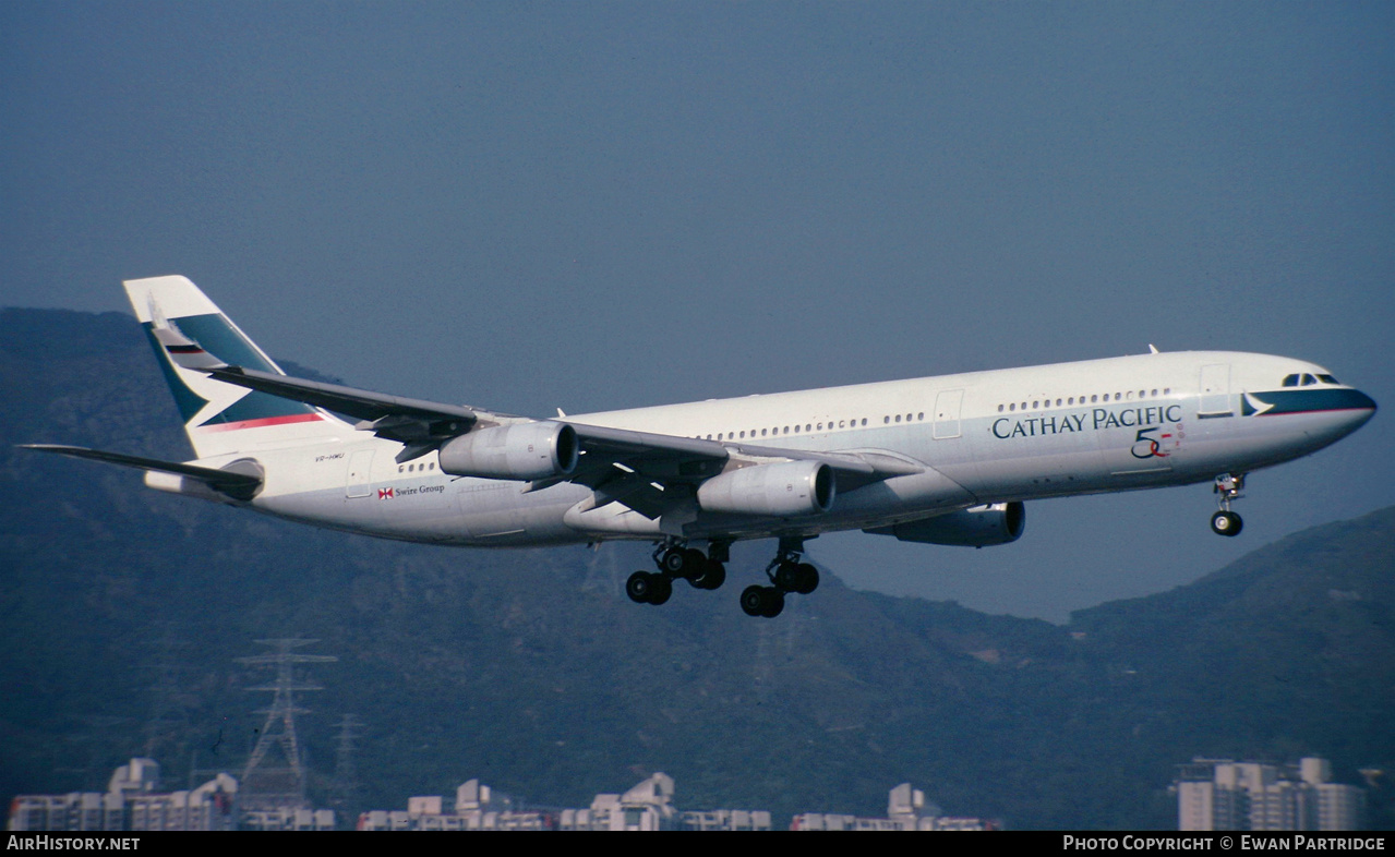 Aircraft Photo of VR-HMU | Airbus A340-211 | Cathay Pacific Airways | AirHistory.net #500993