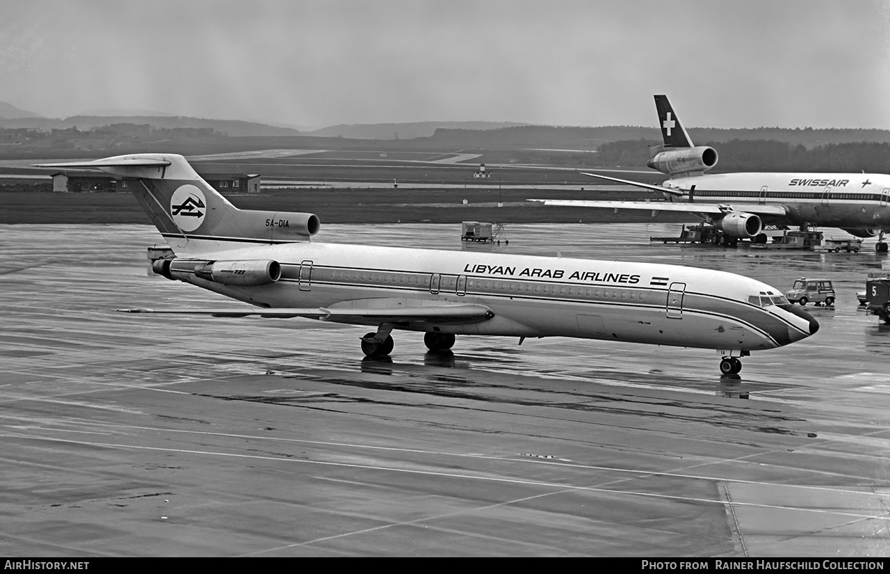 Aircraft Photo of 5A-DIA | Boeing 727-2L5/Adv | Libyan Arab Airlines | AirHistory.net #500994