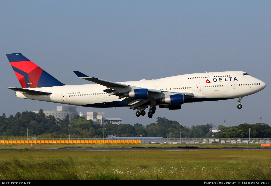 Aircraft Photo of N668US | Boeing 747-451 | Delta Air Lines | AirHistory.net #501004