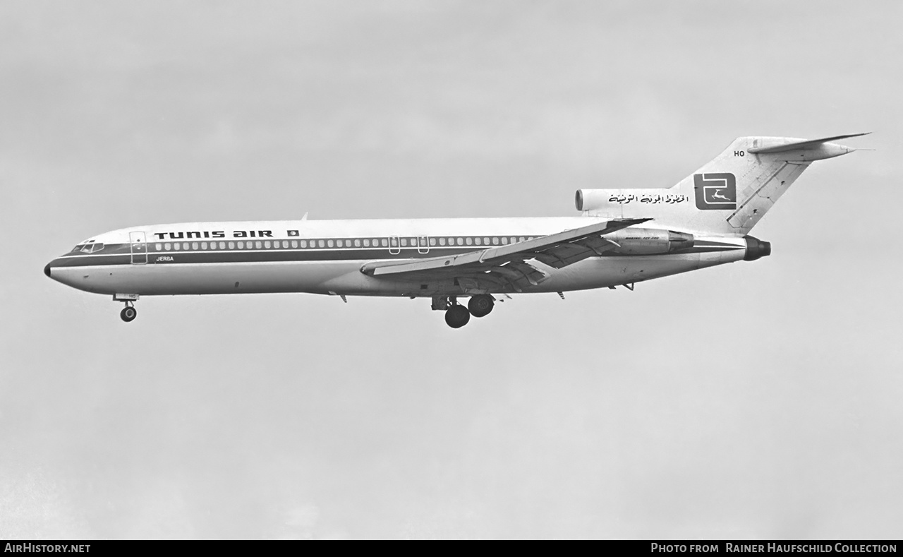 Aircraft Photo of TS-JHO | Boeing 727-2H3/Adv | Tunis Air | AirHistory.net #501005