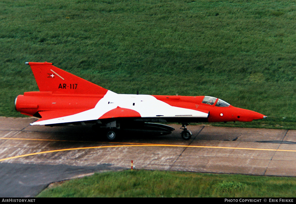 Aircraft Photo of AR-117 | Saab RF-35 Draken | Denmark - Air Force | AirHistory.net #501007