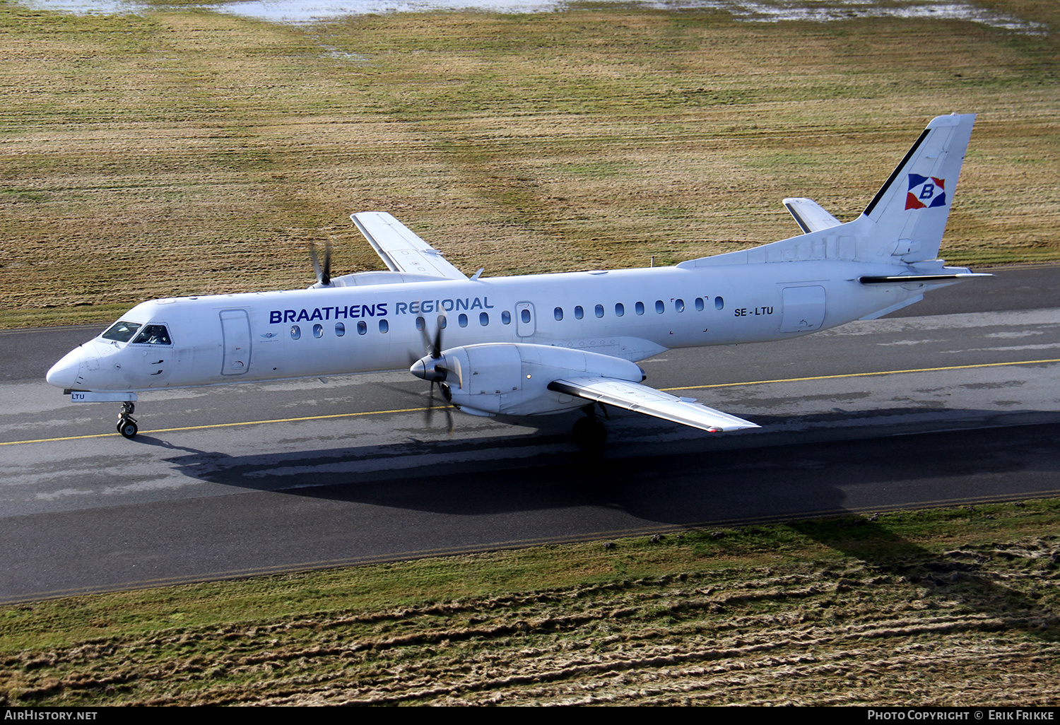 Aircraft Photo of SE-LTU | Saab 2000 | Braathens Regional | AirHistory.net #501014