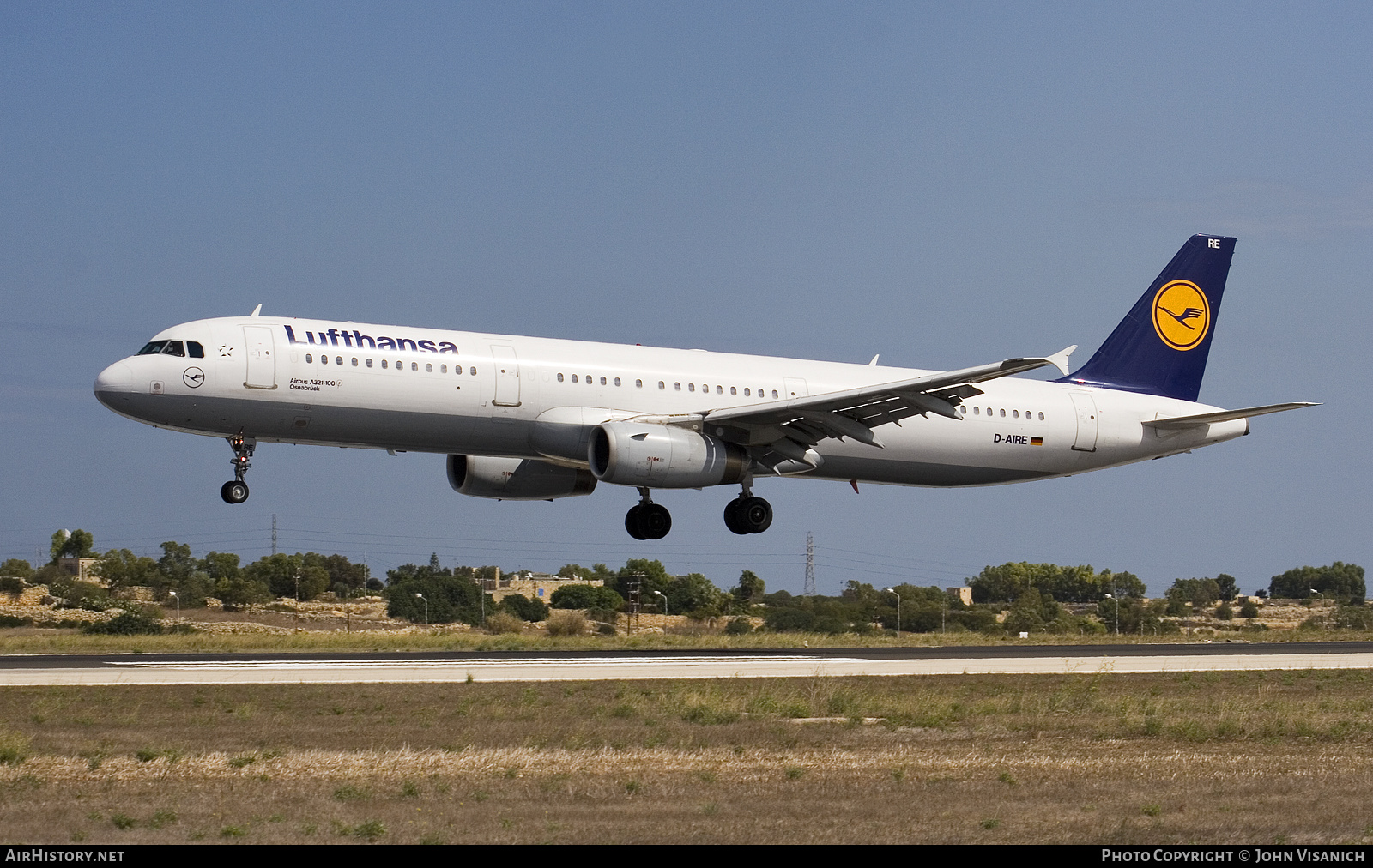 Aircraft Photo of D-AIRE | Airbus A321-131 | Lufthansa | AirHistory.net #501017