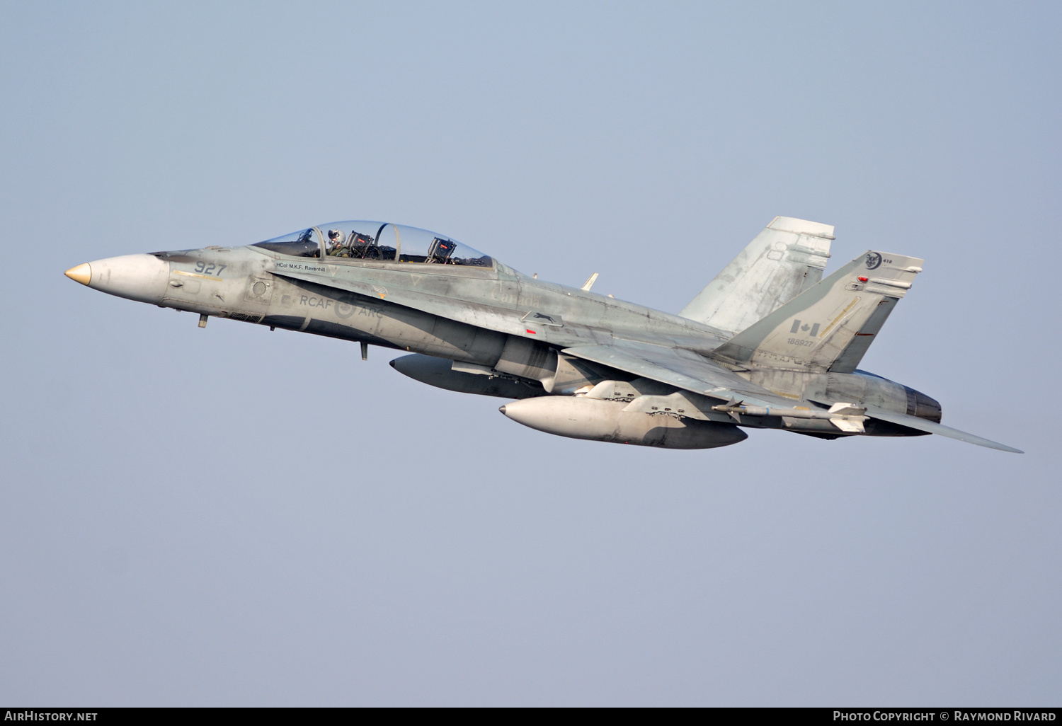 Aircraft Photo of 188927 | McDonnell Douglas CF-188B Hornet | Canada - Air Force | AirHistory.net #501019