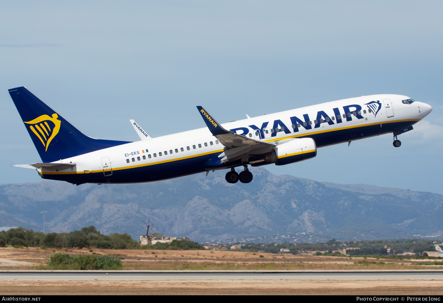 Aircraft Photo of EI-EKS | Boeing 737-8AS | Ryanair | AirHistory.net #501021
