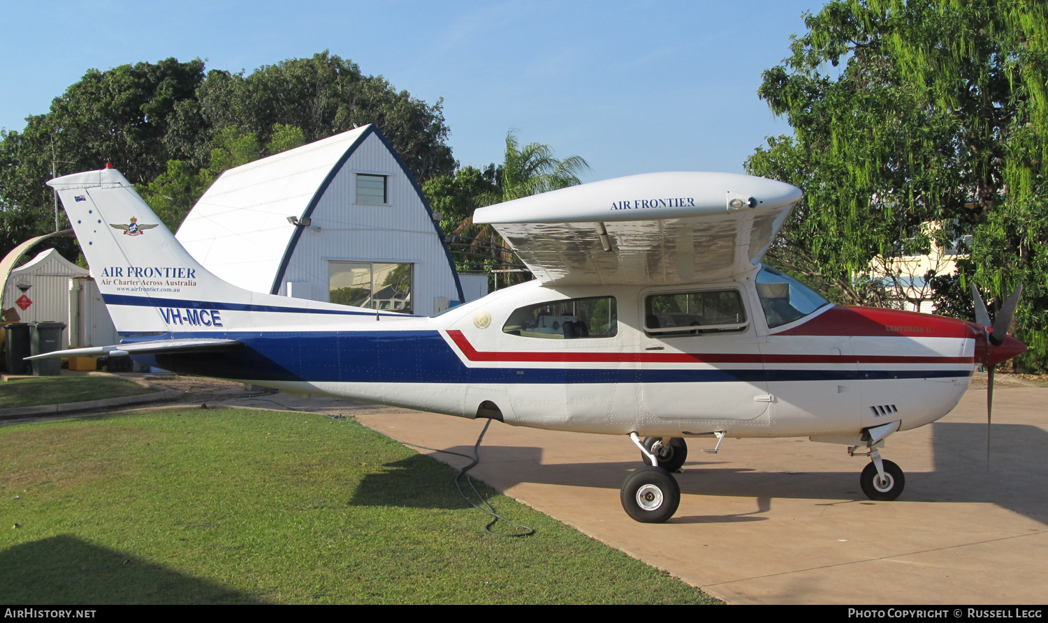 Aircraft Photo of VH-MCE | Cessna 210M Centurion | Air Frontier | AirHistory.net #501029
