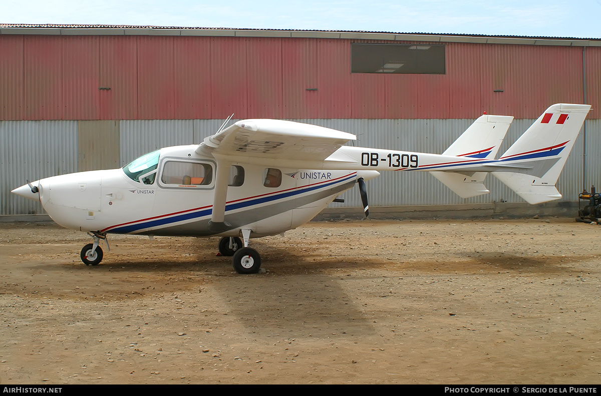 Aircraft Photo of OB-1309 | Cessna 337G Super Skymaster | Unistar | AirHistory.net #501033