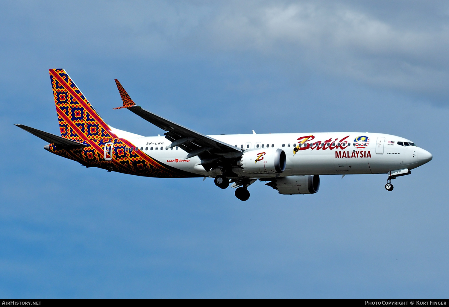 Aircraft Photo of 9M-LRG | Boeing 737-8 Max 8 | Batik Air Malaysia | AirHistory.net #501040