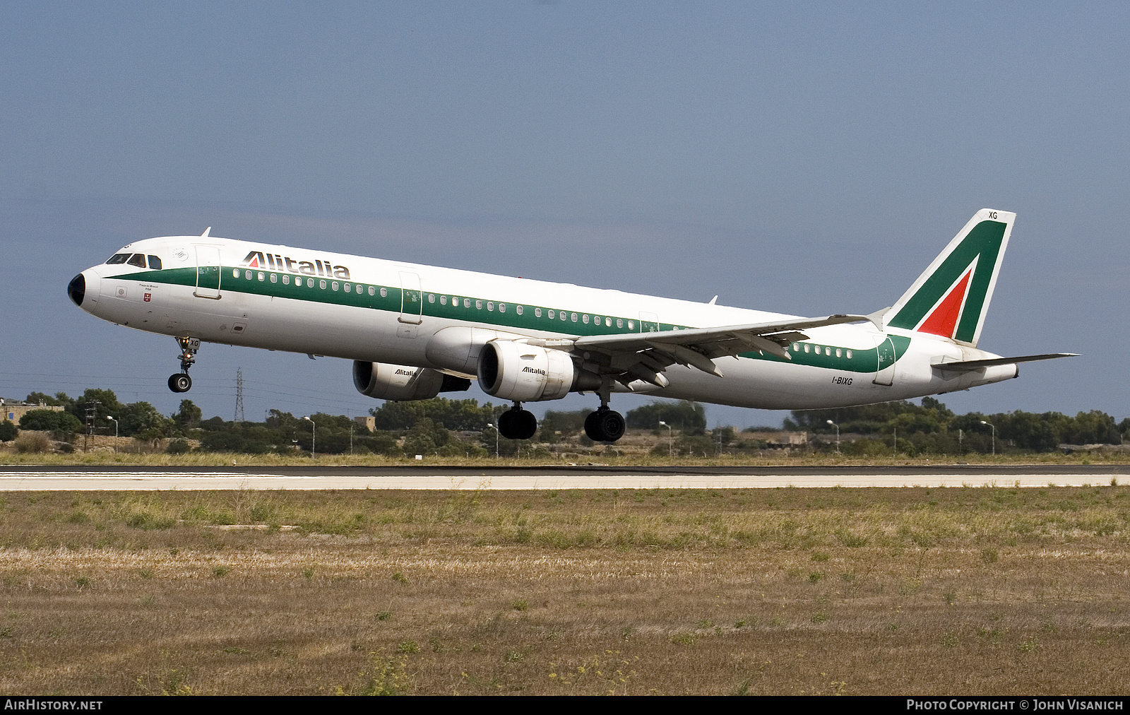 Aircraft Photo of I-BIXG | Airbus A321-112 | Alitalia | AirHistory.net #501046