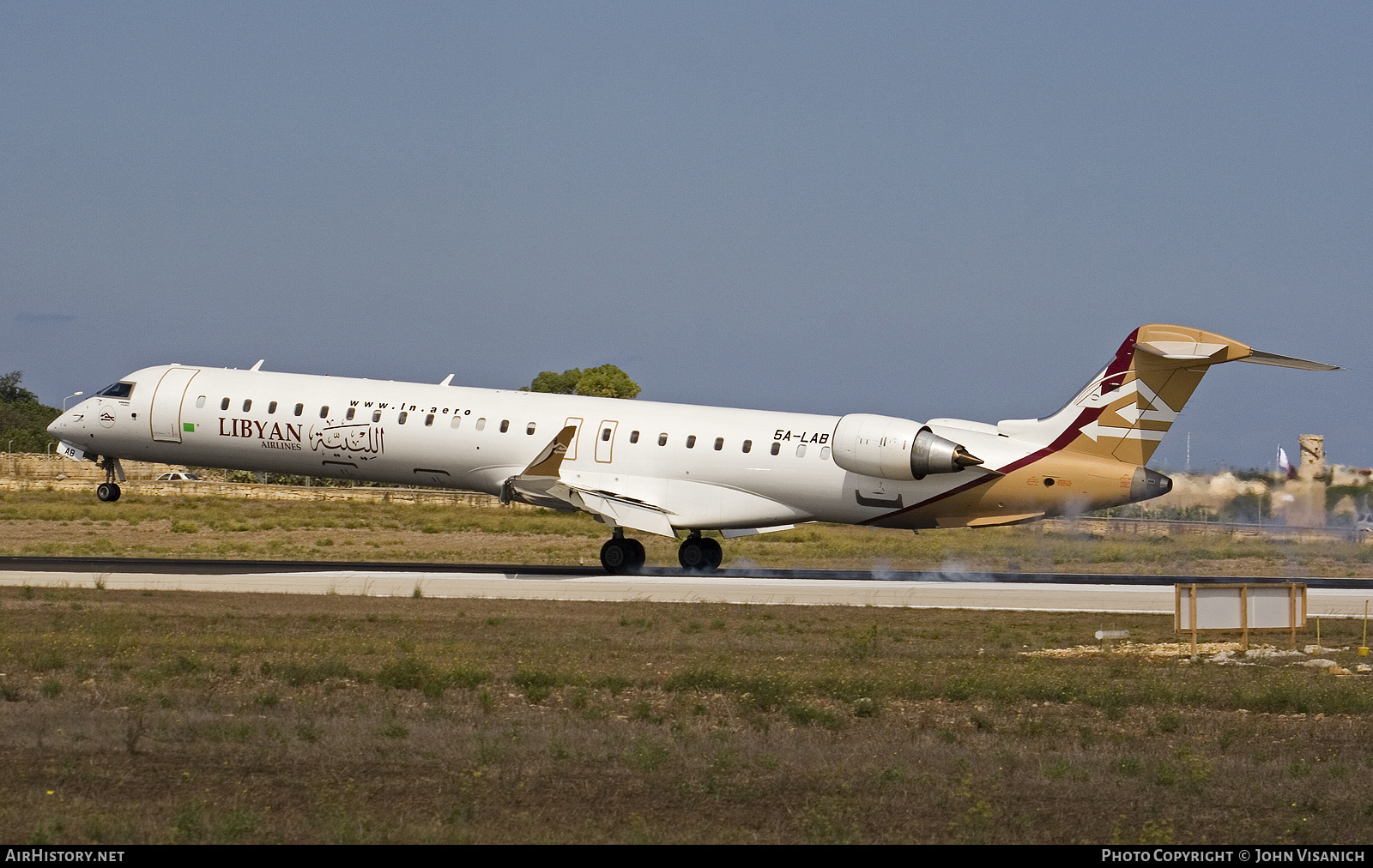 Aircraft Photo of 5A-LAB | Bombardier CRJ-900ER (CL-600-2D24) | Libyan Airlines | AirHistory.net #501051