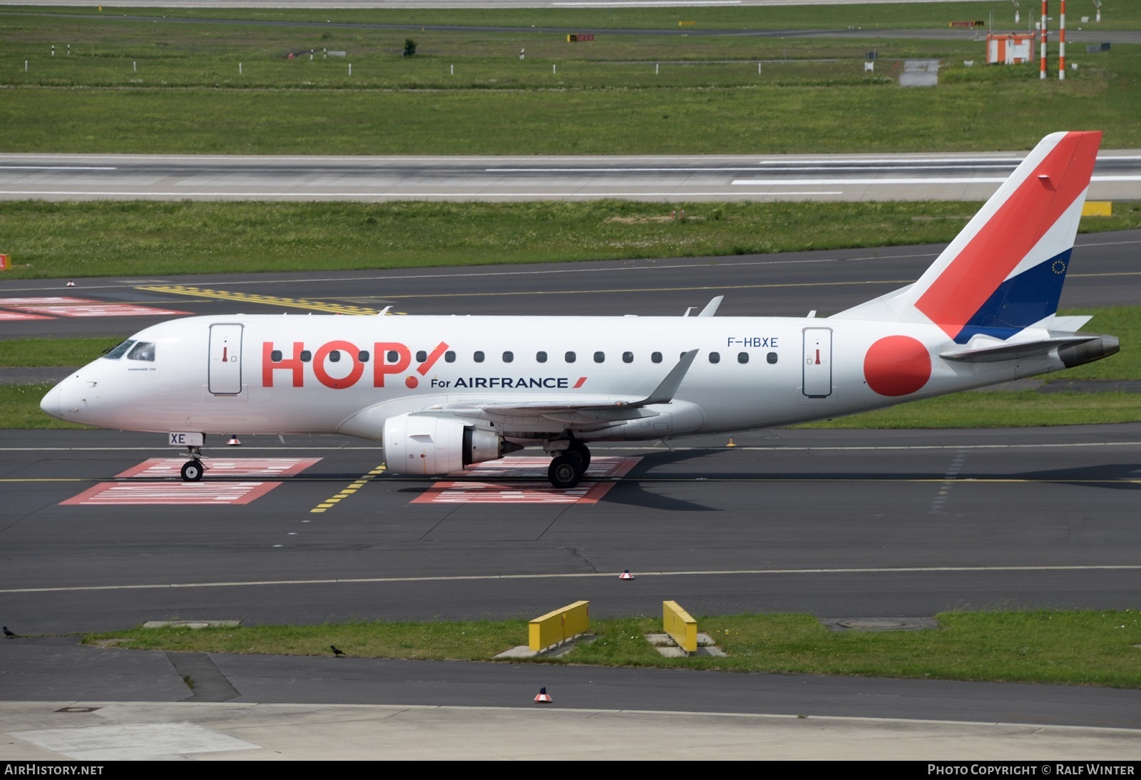 Aircraft Photo of F-HBXE | Embraer 170STD (ERJ-170-100STD) | Hop! | AirHistory.net #501059