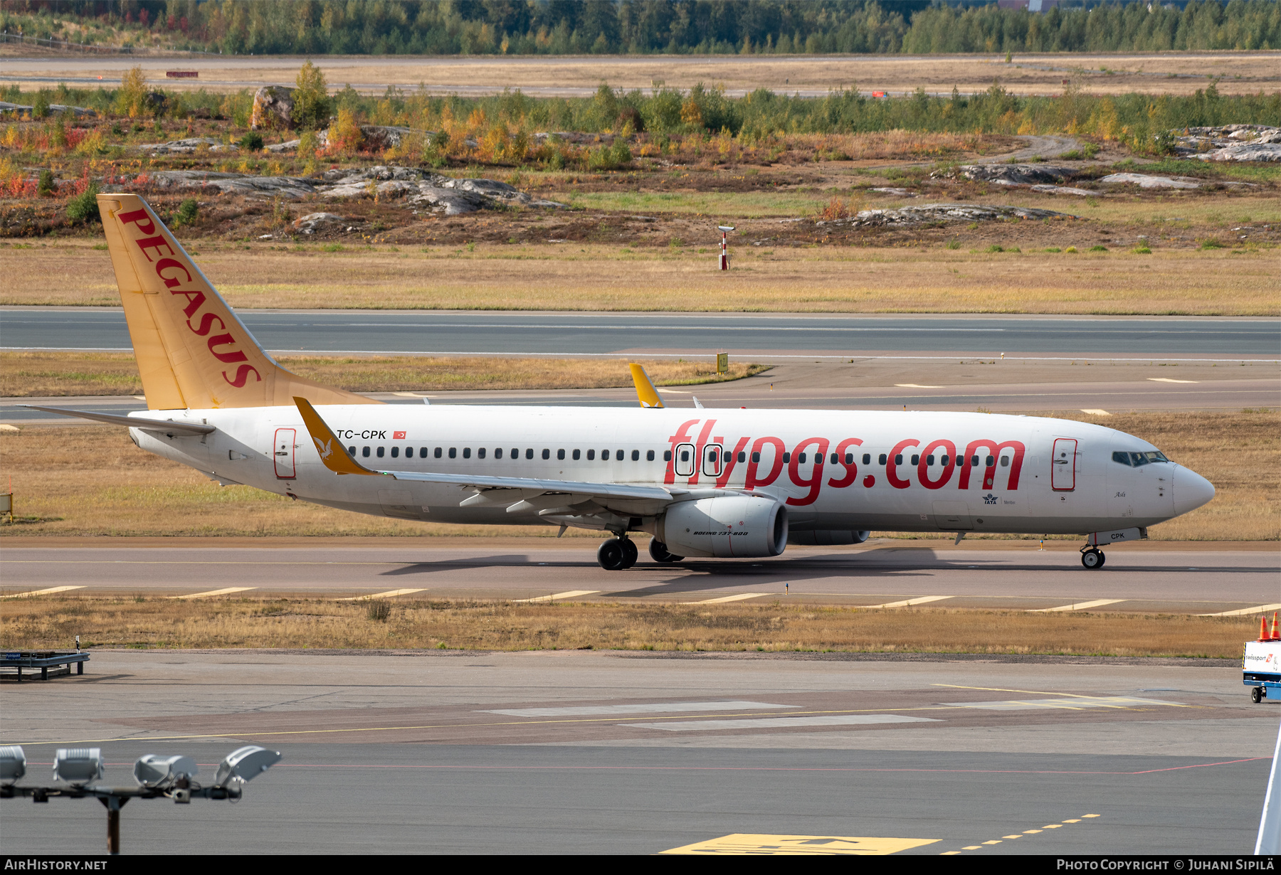 Aircraft Photo of TC-CPK | Boeing 737-82R | Pegasus Airlines | AirHistory.net #501088