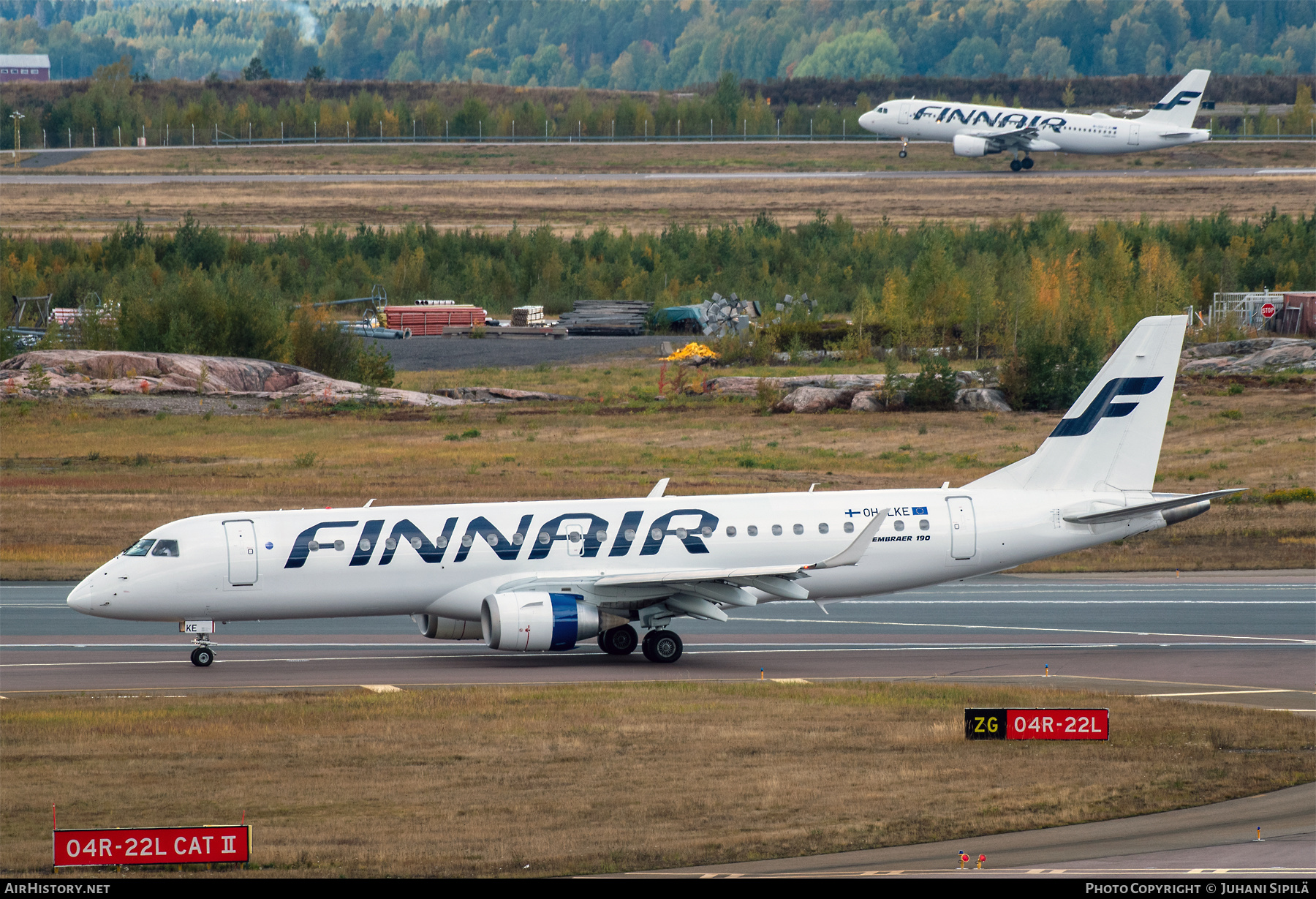 Aircraft Photo of OH-LKE | Embraer 190LR (ERJ-190-100LR) | Finnair | AirHistory.net #501092