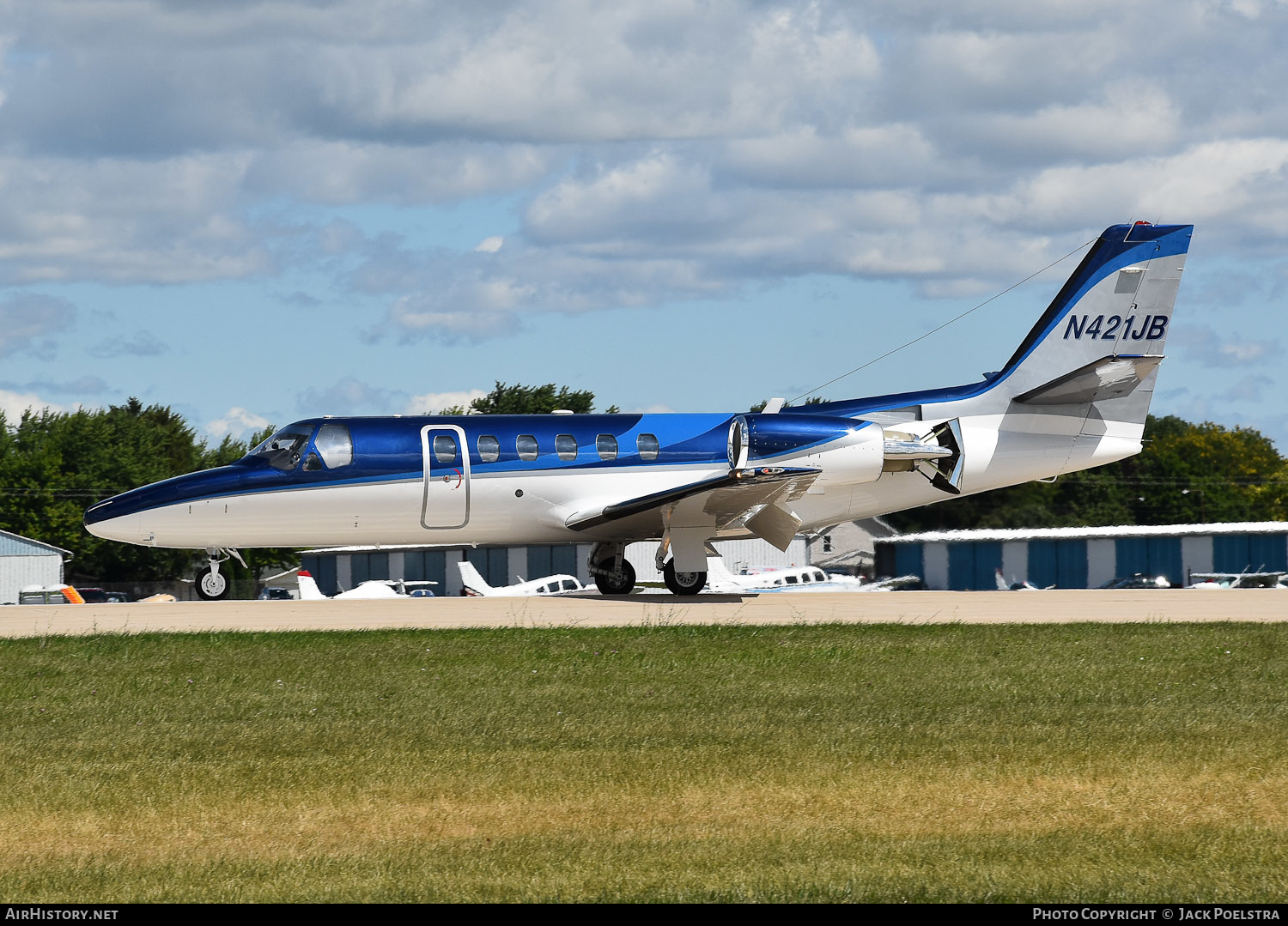 Aircraft Photo of N421JB | Cessna 550 Citation Bravo | AirHistory.net #501094