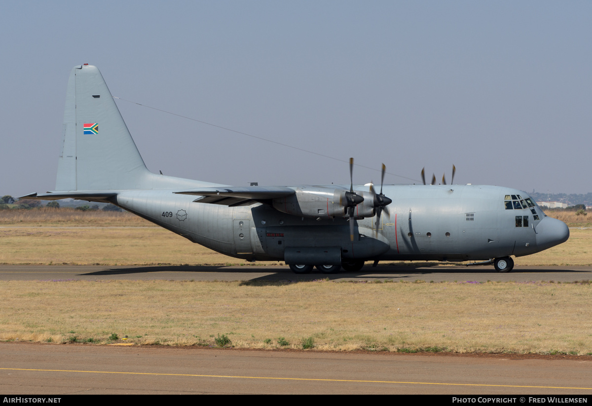 Aircraft Photo of 409 | Lockheed C-130BZ Hercules (L-282) | South Africa - Air Force | AirHistory.net #501097