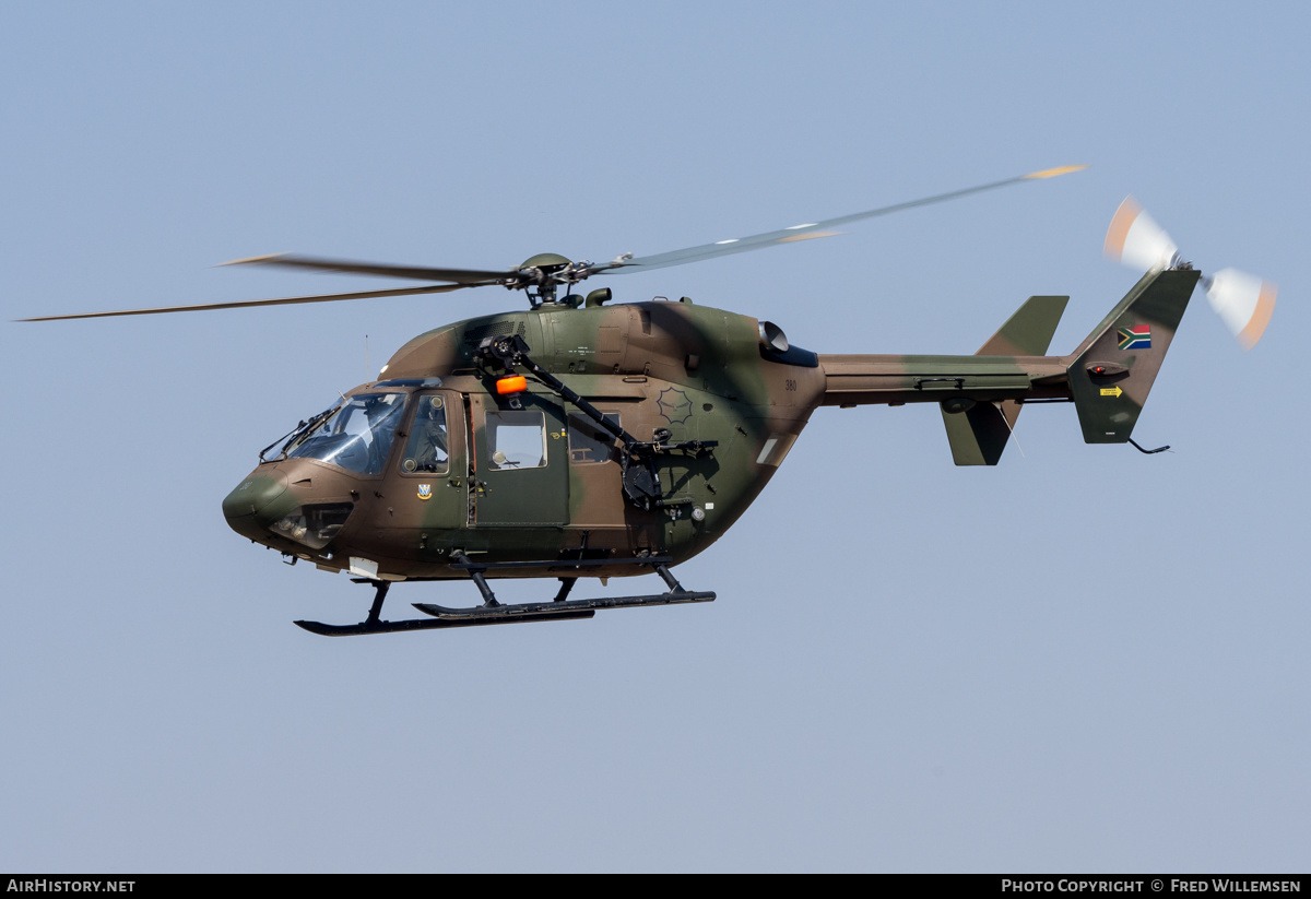 Aircraft Photo of 380 | Airbus Helicopters BK-117 A-3 | South Africa - Air Force | AirHistory.net #501105