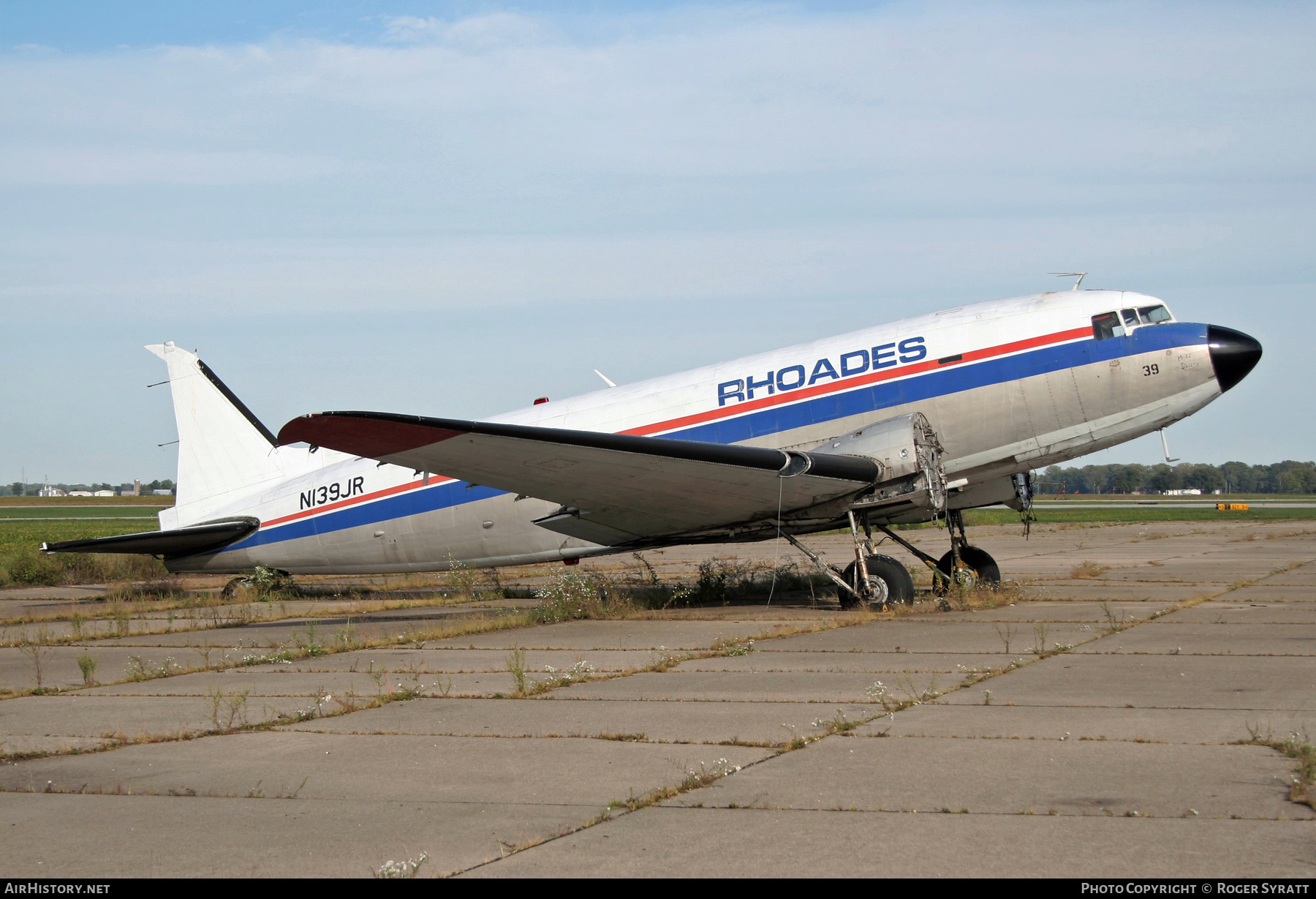 Aircraft Photo of N139JR | Douglas DC-3(C) | Rhoades Aviation | AirHistory.net #501118