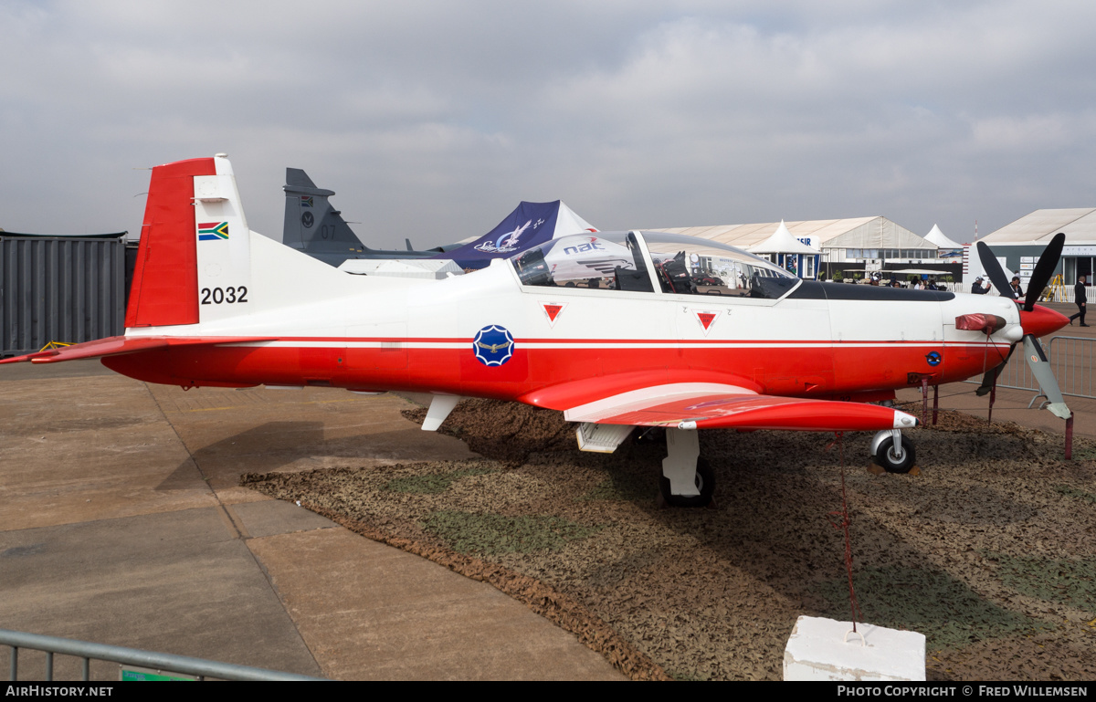 Aircraft Photo of 2032 | Pilatus PC-7 MkII Astra | South Africa - Air Force | AirHistory.net #501125