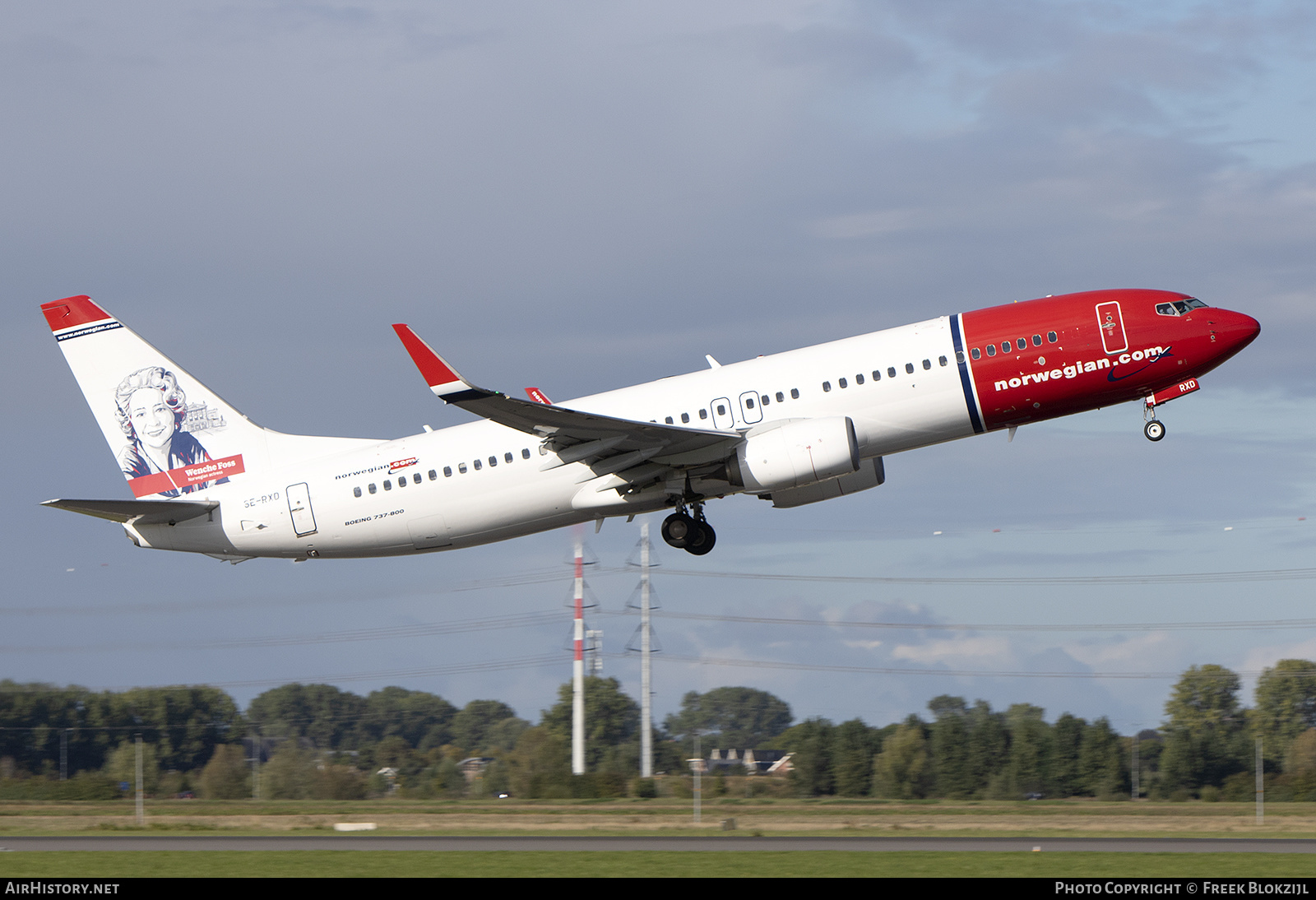 Aircraft Photo of SE-RXD | Boeing 737-86N | Norwegian | AirHistory.net #501142