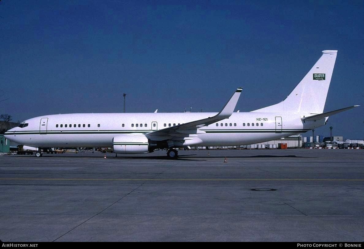 Aircraft Photo of HZ-101 | Boeing 737-8DP BBJ2 | AirHistory.net #501174