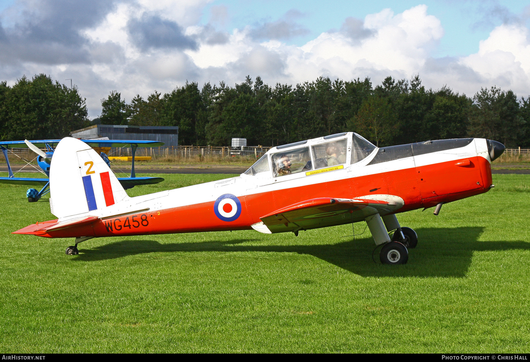 Aircraft Photo of G-CLLI / WG458 | De Havilland DHC-1 Chipmunk T10 | UK - Air Force | AirHistory.net #501207