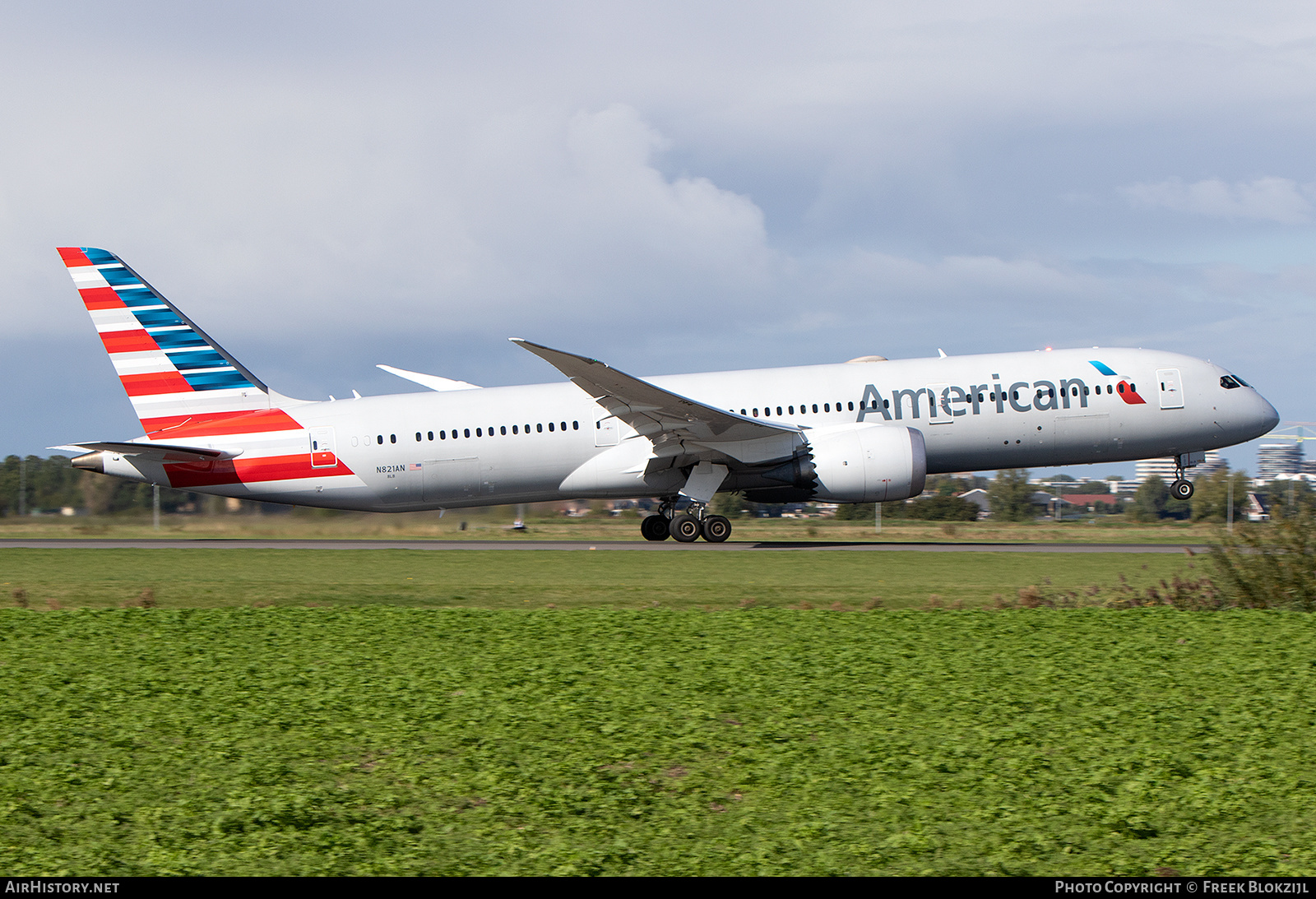 Aircraft Photo of N821AN | Boeing 787-9 Dreamliner | American Airlines | AirHistory.net #501210