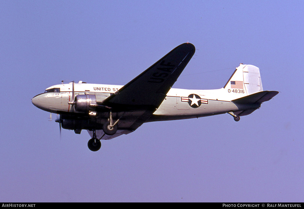 Aircraft Photo of 43-48316 / 0-48316 | Douglas VC-47D Skytrain | USA - Air Force | AirHistory.net #501217