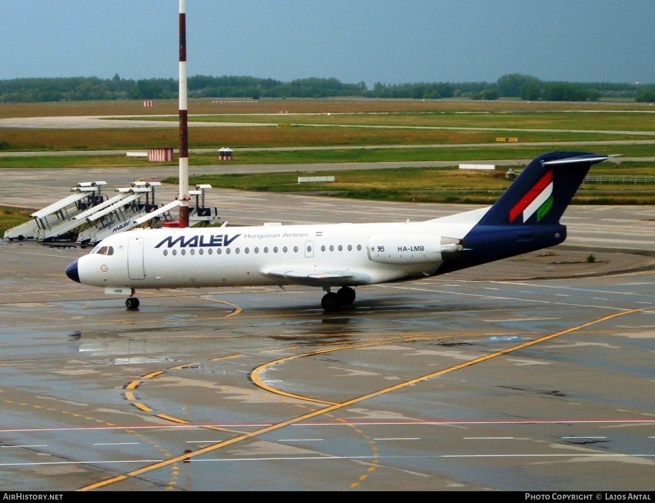 Aircraft Photo of HA-LMB | Fokker 70 (F28-0070) | Malév - Hungarian Airlines | AirHistory.net #501223