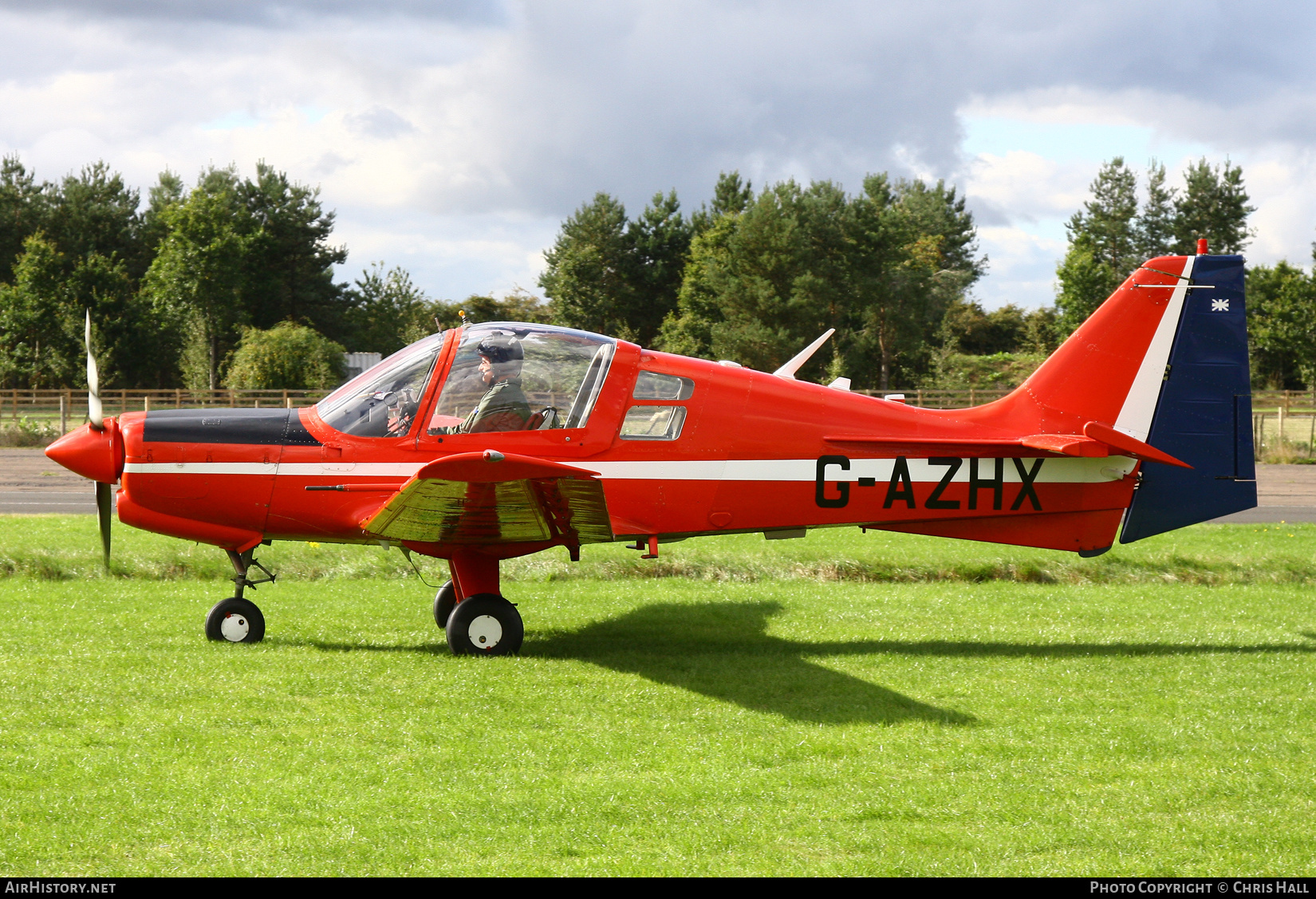 Aircraft Photo of G-AZHX | Scottish Aviation Bulldog 101 | AirHistory.net #501226