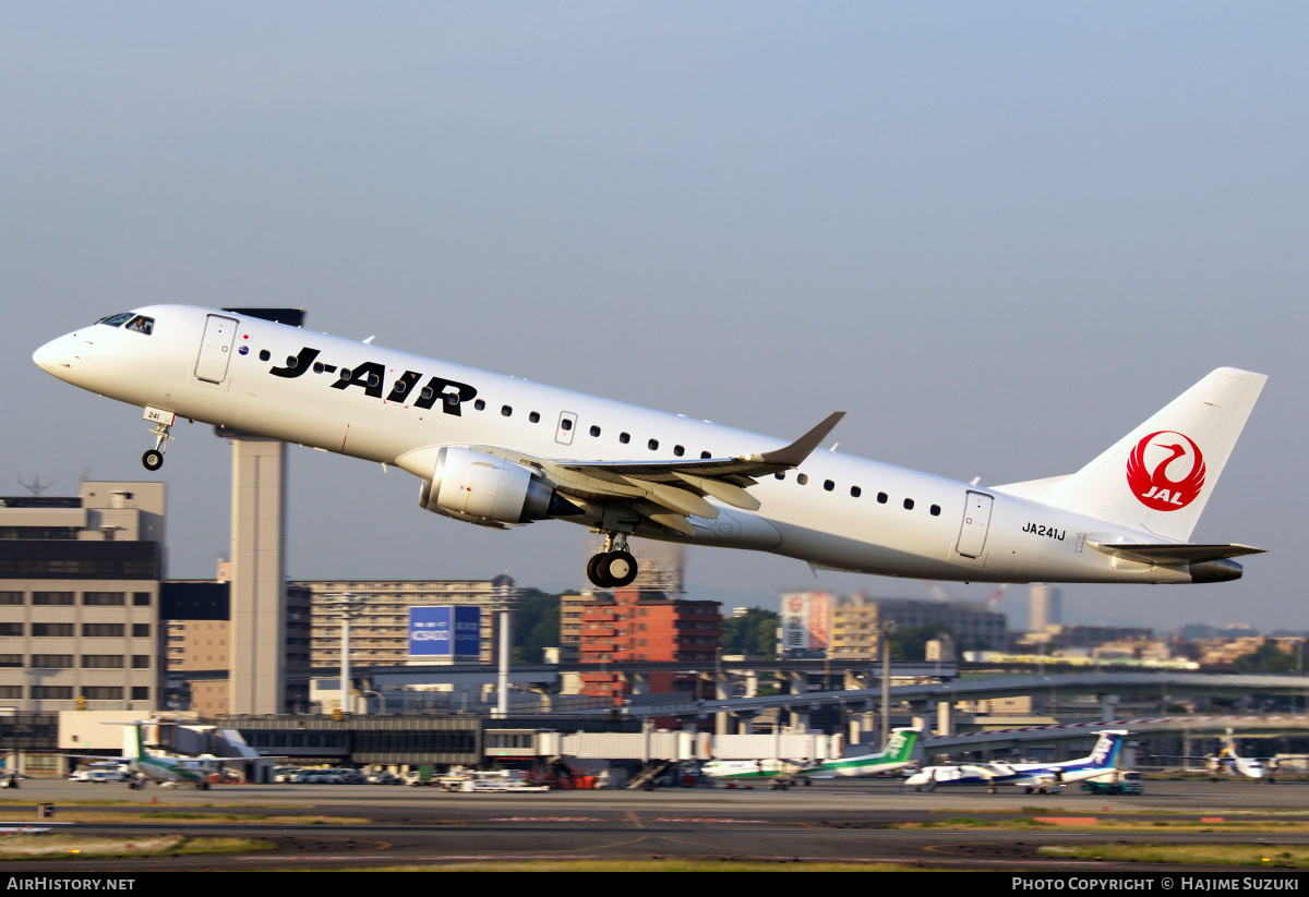 Aircraft Photo of JA241J | Embraer 190STD (ERJ-190-100STD) | J-Air | AirHistory.net #501232