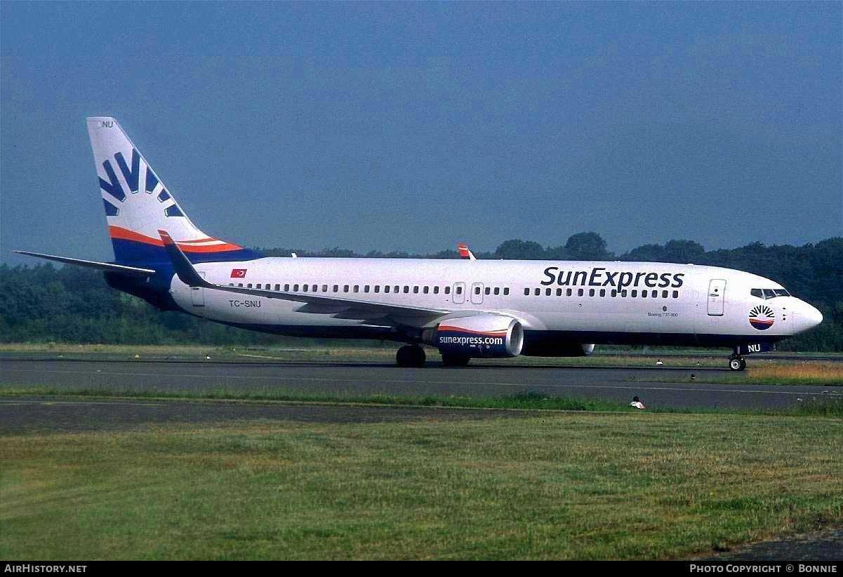 Aircraft Photo of TC-SNU | Boeing 737-8HC | SunExpress | AirHistory.net #501236