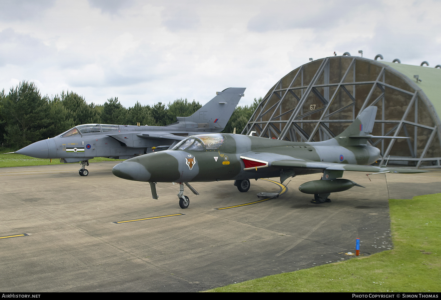 Aircraft Photo of G-BVGH / XL573 | Hawker Hunter T7 | UK - Air Force | AirHistory.net #501244