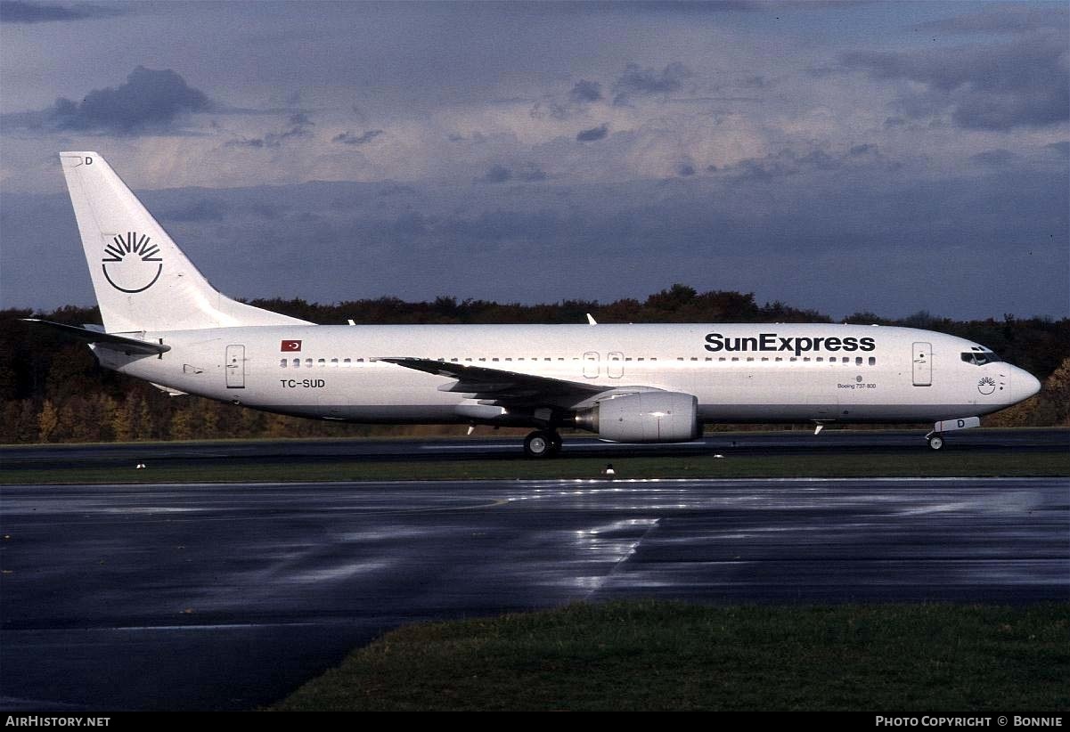 Aircraft Photo of TC-SUD | Boeing 737-86N | SunExpress | AirHistory.net #501251